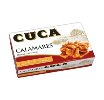 Calamares en salsa americana