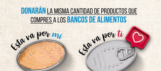 CUCA colabora en la donación de 93 toneladas de conservas de pescado para la Federación Española de Bancos de Alimentos