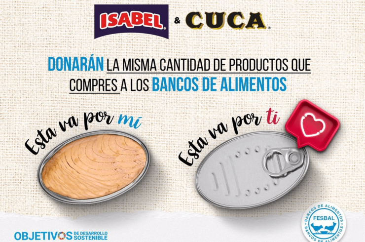 CUCA colabora en la donación de 93 toneladas de conservas de pescado para la Federación Española de Bancos de Alimentos