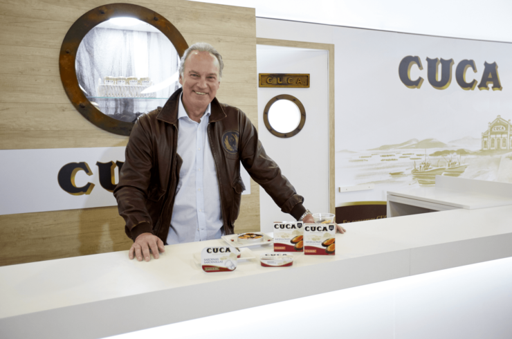 BERTÍN OSBORNE ACUDIÓ AL EVENTO DE CONSERVAS CUCA EN ALIMENTARIA 2018