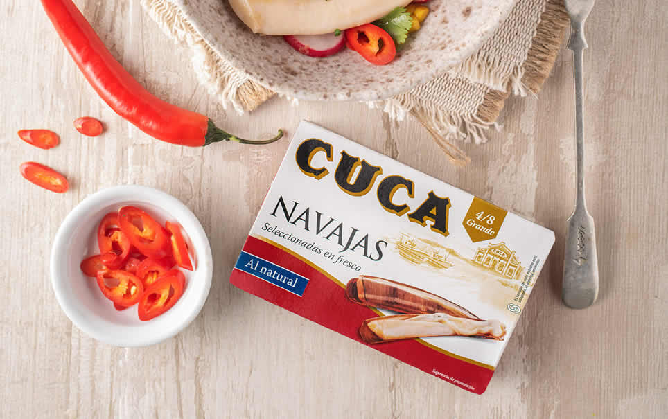 Salpicón de Navajas CUCA